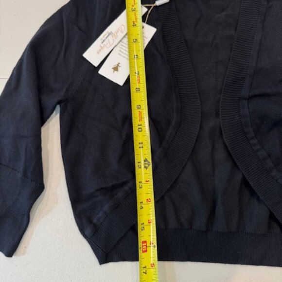 NWT - Black Short Sleeve Sweater Shrug Women's Small - Picture 7 of 7
